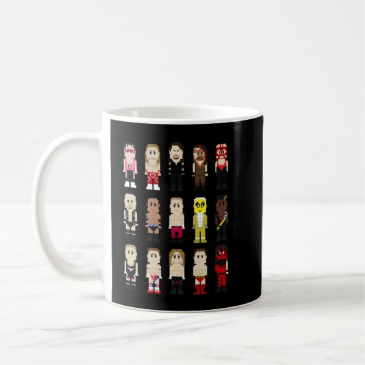 8 Bit Wrestlers &x27;97! Essenzielles T-Shirt Kaffeetasse (Links)
