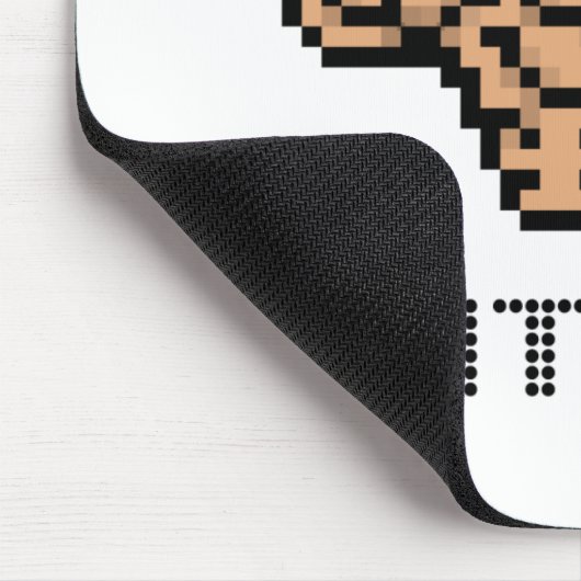 8-Bitbolzen-Mausunterlage Mousepad (Ecke)