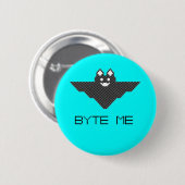 8-Bitbyte ich niedliche Button (Vorne & Hinten)