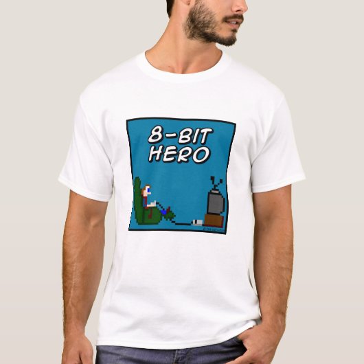 8-Bitheld T-Shirt (Vorderseite)
