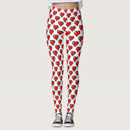 8-Bitherz-Leggings Leggings (Vorderseite)