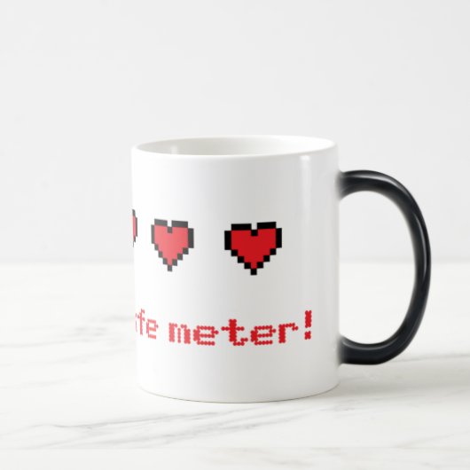 8-Bitherz-Tasse Verwandlungstasse (Rechts)