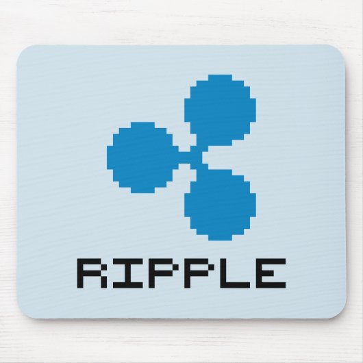 8-Bitlogo | Mousepad der Kräuselungs-XRP (Vorne)
