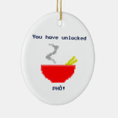 8-BitPho Keramik Ornament (Rechts)