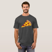 8-Bitpizza-Dunkelheits-T - Shirt (Vorne ganz)