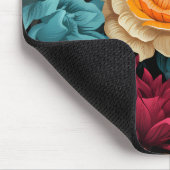 #8 Blumenmuster Mousepad (Ecke)