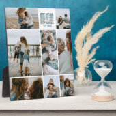 8 Boy Mama Custom Photo Collage Fotoplatte (Seite)