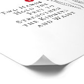 8 Brocades Ba Duan Jin QiGong Poster (Ecke)