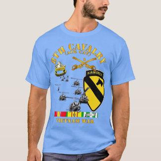 8. Cavalry Air Cav 1. Cav Division w SVC T-Shirt