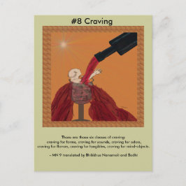 #8 Craving - von der abhängigen Entstehung Postkarte