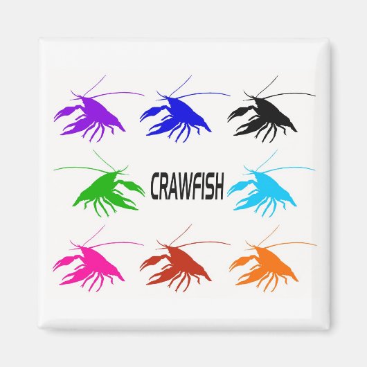 8 crawfish magnet (Vorne)