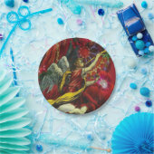 8 Dessert oder Salat Papier Teller Weihnachten (Party)