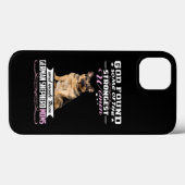8. Die Mama des Deutschen Hirten fand Gott einige Case-Mate iPhone Hülle (Rückseite (Horizontal))