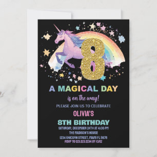 8. Einladung zum Geburtstag