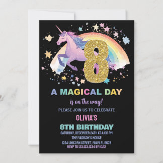 8. Einladung zum Geburtstag