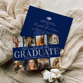 8 Einladung zur Fotocollage Modern Graduation Part