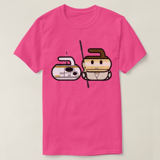 8 Einstieg in die Scavenger Curling Rocker T-Shirt (Design vorne)