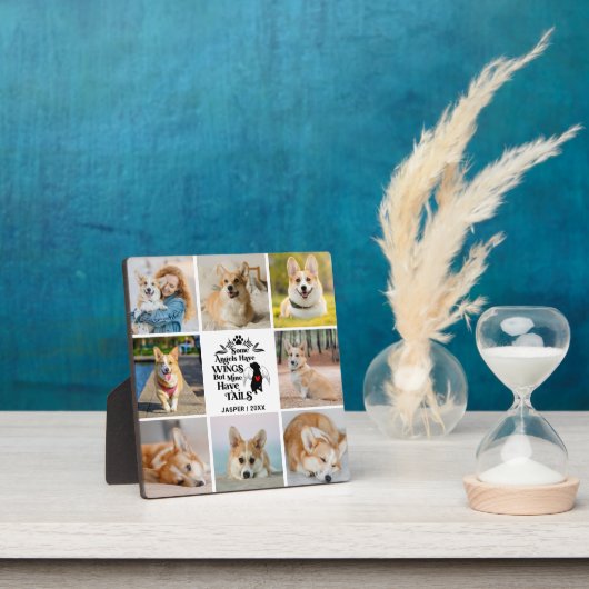 8 Erinnerung an den Verlust des Hundes in Fotocoll Fotoplatte (InSitu)