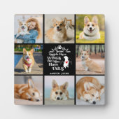 8 Erinnerung an den Verlust des Hundes in Fotocoll Fotoplatte (Vorderseite)