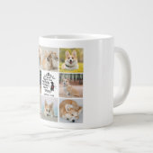 8 Erinnerung an den Verlust des Hundes in Fotocoll Jumbo-Tasse (Vorderseite Rechts)