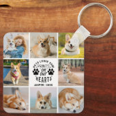 8 Erinnerung an die Fotocollage Schlüsselanhänger (Rückseite)