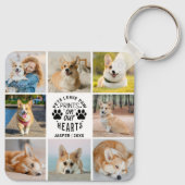 8 Erinnerung an die Fotocollage Schlüsselanhänger (Rückseite)