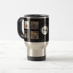 8 Familie Instagram Reise der Foto-Collagen-  Reisebecher