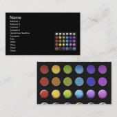 8-farbig visitenkarte (Vorne/Hinten)