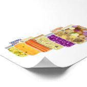 #8 Food Canning Jars Poster (Ecke)