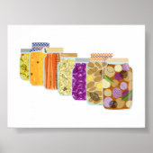 #8 Food Canning Jars Poster (Vorne)