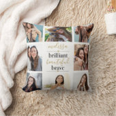 8 Foto Collage Brilliant Schöne Brave Kissen (Decke)