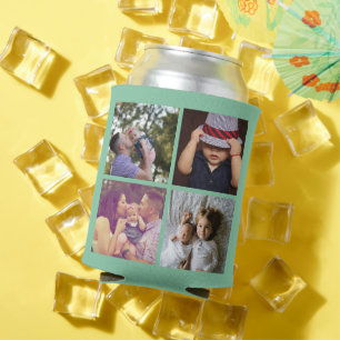 8 Foto Collage DIY Fun Personalisiert Dose Cooler Dosenkühler