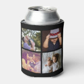 8 Foto Collage DIY Spaß Personalisiert Dosenkühler (Kanne Vorderseite)