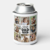 8 Foto Collage Jeden Anlaß Bester Vater je Dosenkühler (Kanne Rückseite)