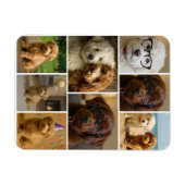 8 Foto-Collage Personalisiert Benutzerdefiniert Magnet (Horizontal)