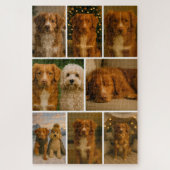 8 Foto-Collage Personalisiert Benutzerdefiniert Puzzle (Vertikal)