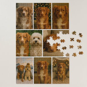 8 Foto-Collage Personalisiert Benutzerdefiniert Puzzle