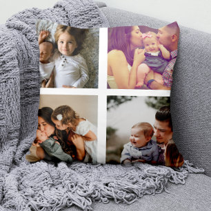 8 Foto-Collage personalisiert Kissen