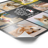8 Foto Collage Pet Dog Loss Foto Erweiterung (Ecke)