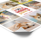 8 Foto Collage Pet Santa Paws Foto Erweiterung (Ecke)