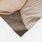 8-Foto-Collage-Vorlage personalisiert Fleecedecke (Ecke)