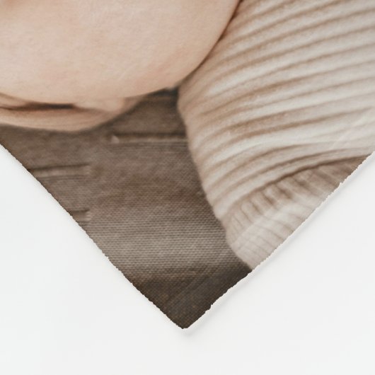 8-Foto-Collage-Vorlage personalisiert Fleecedecke (Ecke)