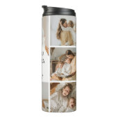 8 Foto Collage Wir Liebe Sie Oma Nana Arch Thermosbecher (Nach rechts gedreht)