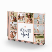 8 Foto Collage World's Best Mama Foto Block (Rechts)