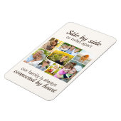 8 Foto der Familie Keepake verbunden mit Herz Magnet (Linke Seite)