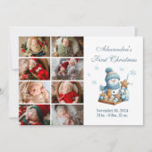 8 Foto Erste Weihnachtsfeier Ankündigung (Vorderseite)