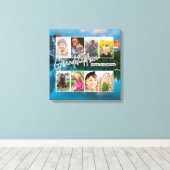 8 Foto "Großkinder machen das Leben groß" Leinwanddruck (Insitu (Holzboden))