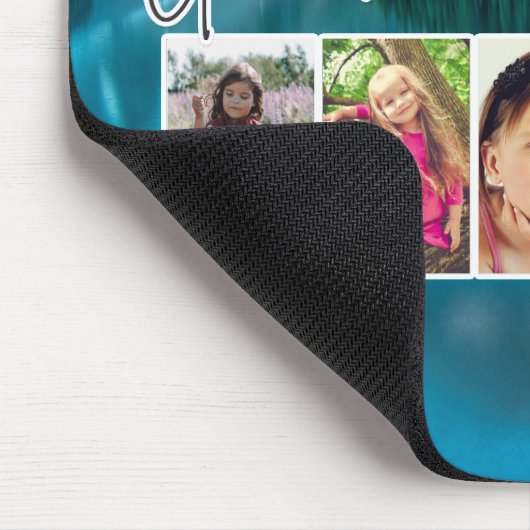 8 Foto "Großkinder machen das Leben groß" Mousepad (Ecke)