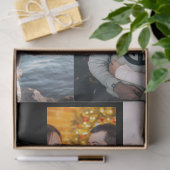8 Foto individuelle personalisierte Collage Seidenpapier (Geschenk)