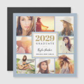 8-Foto-Magnetkarten für den Abschluss Magnetkarte (Vorne/Hinten)